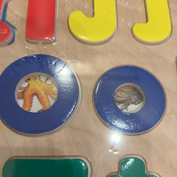 NIP MELISSA & DOUG 2 Alphabets Are Better Than 1 Upper & Lowercase ABC Puzzle - Picture 7 of 7